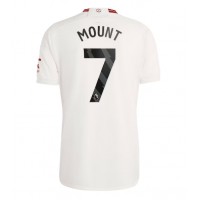 Manchester United Mason Mount #7 Tredjetrøje 2023-24 Kortærmet